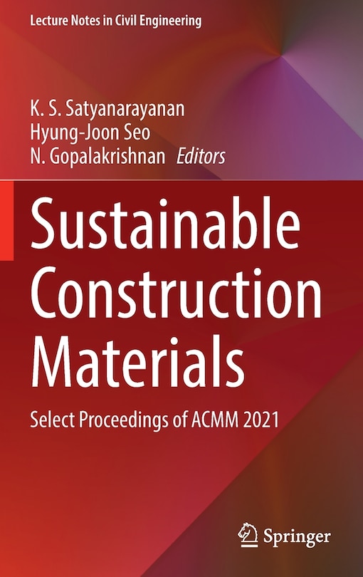 Couverture_Sustainable Construction Materials