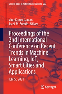 Couverture_Proceedings Of The 2nd International Conference On Recent Trends In Machine Learning, Iot, Smart Cities And Applications
