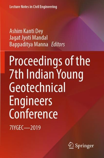 Front cover_Proceedings of the 7th Indian Young Geotechnical Engineers Conference