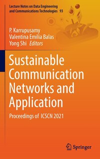 Front cover_Sustainable Communication Networks And Application