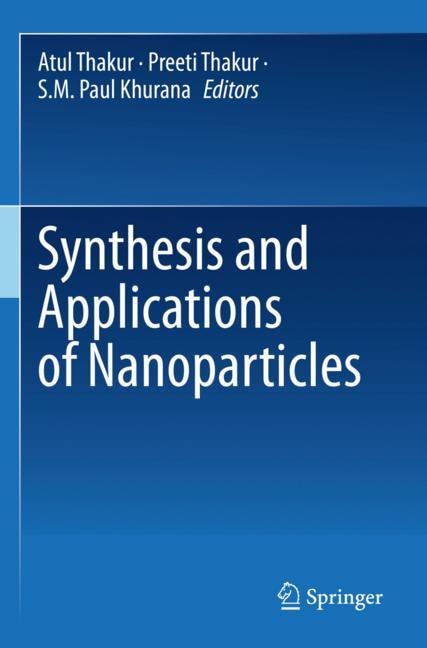 Front cover_Synthesis and Applications of Nanoparticles