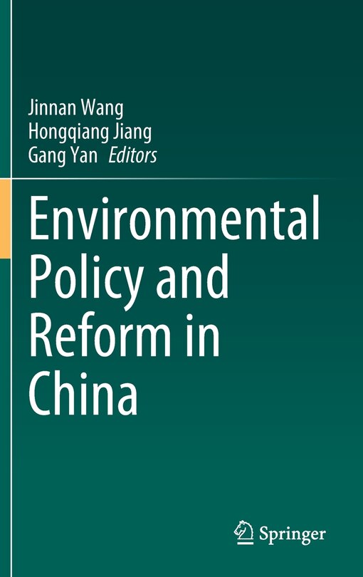 Front cover_Environmental Policy And Reform In China