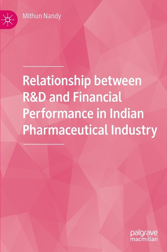 Couverture_Relationship Between R And D And Financial Performance In Indian Pharmaceutical Industry