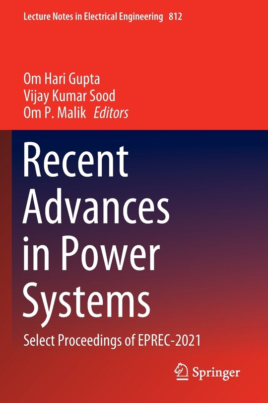 Front cover_Recent Advances in Power Systems
