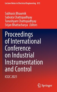 Couverture_Proceedings Of International Conference On Industrial Instrumentation And Control