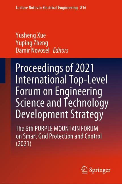 Front cover_Proceedings Of 2021 International Top-level Forum On Engineering Science And Technology Development Strategy