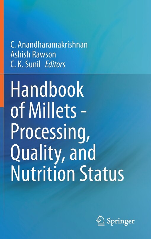 Couverture_Handbook Of Millets - Processing, Quality, And Nutrition Status