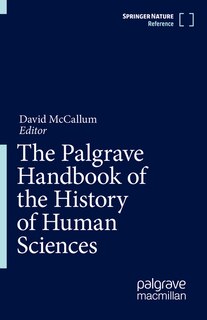 Couverture_The Palgrave Handbook Of The History Of Human Sciences