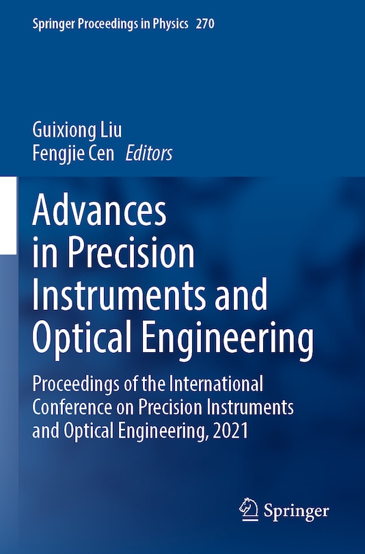 Front cover_Advances in Precision Instruments and Optical Engineering