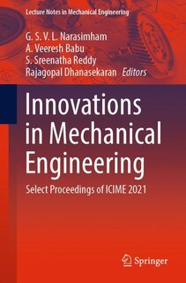 Couverture_Innovations In Mechanical Engineering