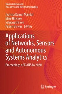 Couverture_Applications of Networks, Sensors and Autonomous Systems Analytics