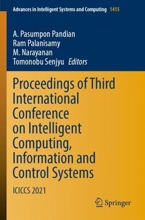 Front cover_Proceedings Of Third International Conference On Intelligent Computing, Information And Control Systems