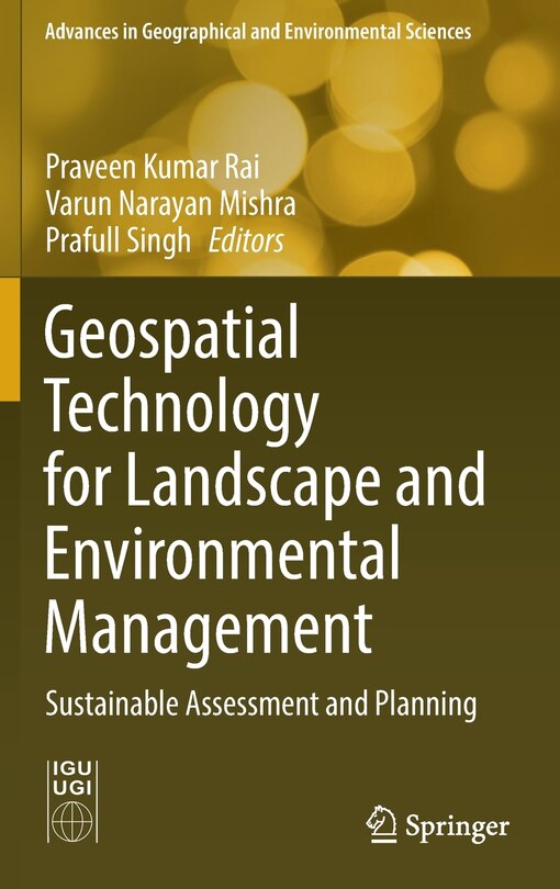 Front cover_Geospatial Technology For Landscape And Environmental Management