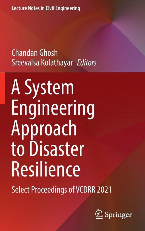 Front cover_A System Engineering Approach To Disaster Resilience