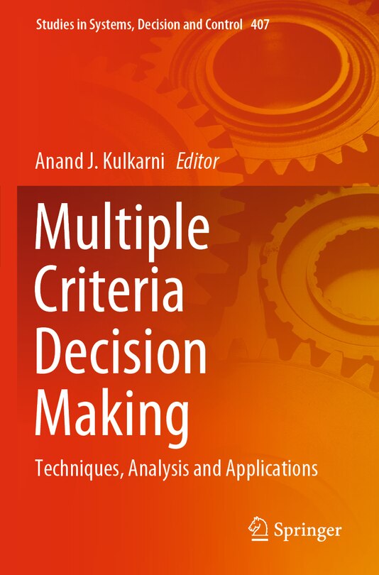 Front cover_Multiple Criteria Decision Making