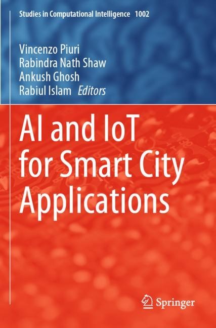 Front cover_AI and IoT for Smart City Applications