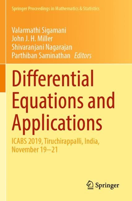 Front cover_Differential Equations and Applications