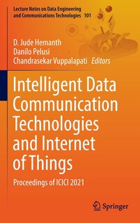 Couverture_Intelligent Data Communication Technologies And Internet Of Things