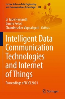 Couverture_Intelligent Data Communication Technologies and Internet of Things