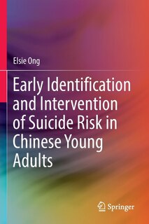 Couverture_Early Identification and Intervention of Suicide Risk in Chinese Young Adults