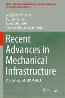 Front cover_Recent Advances in Mechanical Infrastructure
