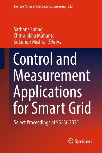 Couverture_Control And Measurement Applications For Smart Grid