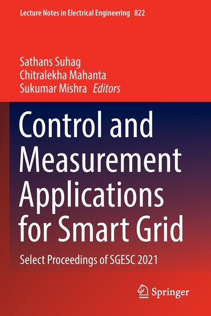 Couverture_Control and Measurement Applications for Smart Grid