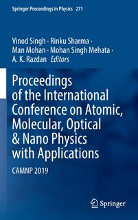 Couverture_Proceedings Of The International Conference On Atomic, Molecular, Optical And Nano Physics With Applications