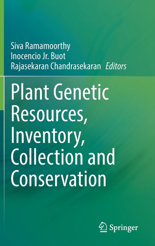 Front cover_Plant Genetic Resources, Inventory, Collection And Conservation