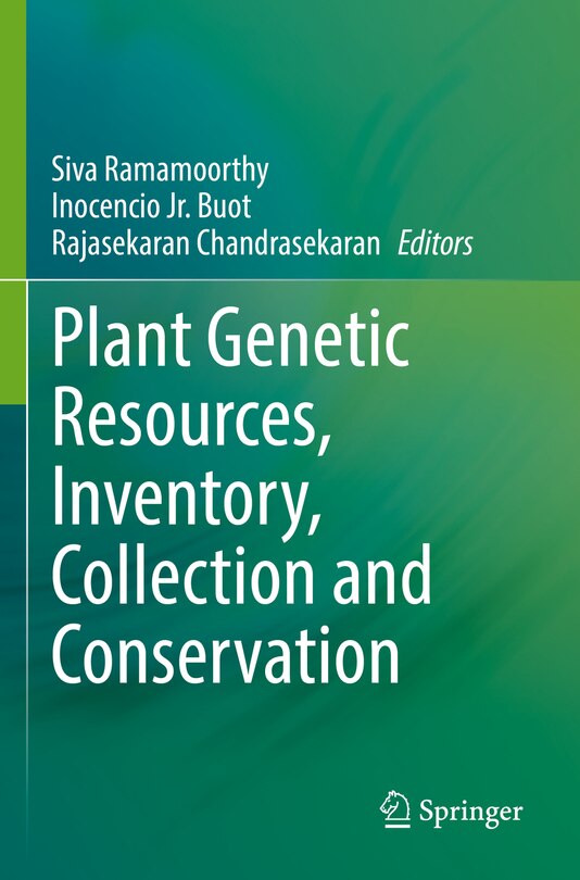 Front cover_Plant Genetic Resources, Inventory, Collection and Conservation