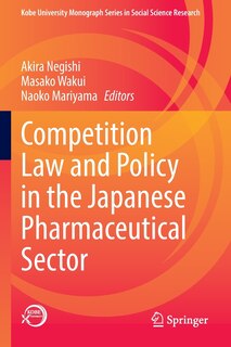 Front cover_Competition Law and Policy in the Japanese Pharmaceutical Sector