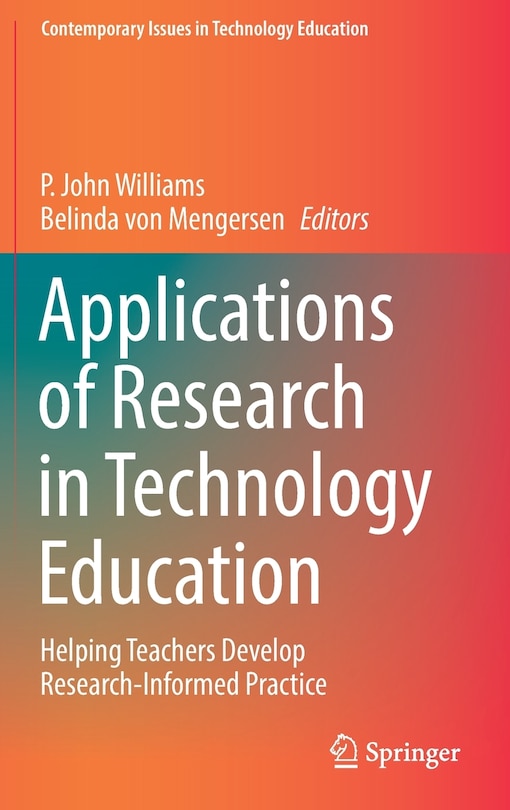 Couverture_Applications Of Research In Technology Education