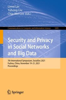 Front cover_Security And Privacy In Social Networks And Big Data