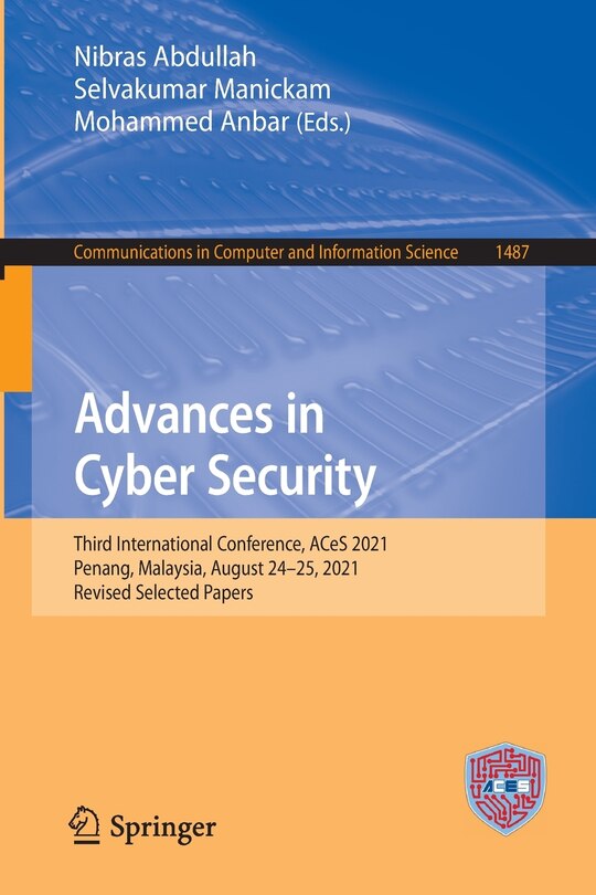 Front cover_Advances in Cyber Security