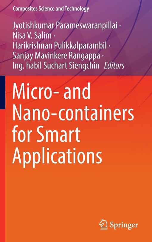 Front cover_Micro- And Nano-containers For Smart Applications