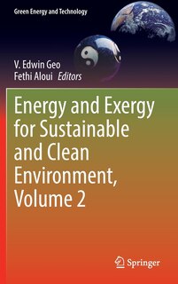 Front cover_Energy And Exergy For Sustainable And Clean Environment, Volume 2