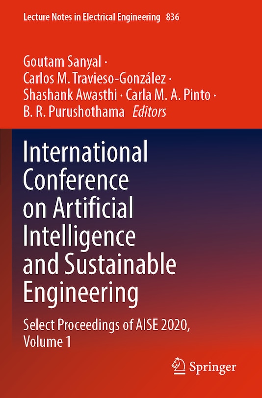 Couverture_International Conference on Artificial Intelligence and Sustainable Engineering