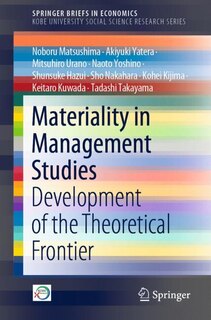 Couverture_Materiality In Management Studies