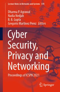 Front cover_Cyber Security, Privacy And Networking
