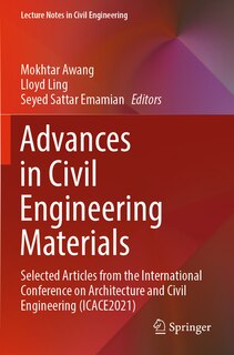 Front cover_Advances in Civil Engineering Materials