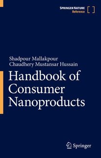 Front cover_Handbook Of Consumer Nanoproducts