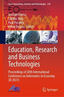 Front cover_Education, Research And Business Technologies