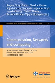 Front cover_Communication, Networks and Computing