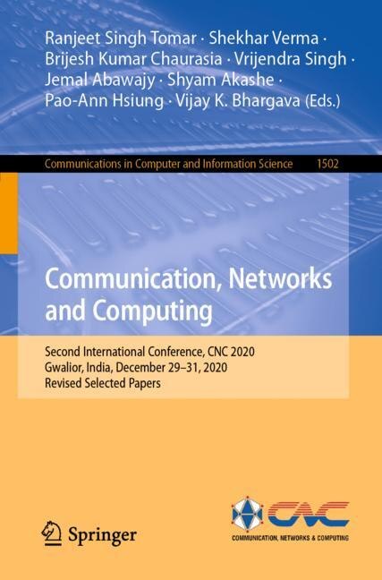 Front cover_Communication, Networks and Computing