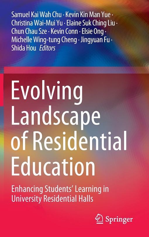 Front cover_Evolving Landscape Of Residential Education