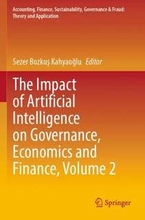 Front cover_The Impact of Artificial Intelligence on Governance, Economics and Finance, Volume 2
