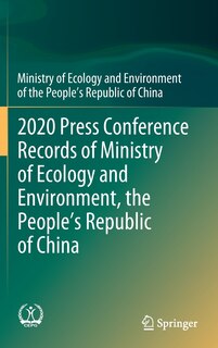 Front cover_2020 Press Conference Records Of Ministry Of Ecology And Environment, The People's Republic Of China