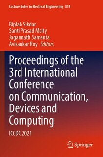 Front cover_Proceedings of the 3rd International Conference on Communication, Devices and Computing