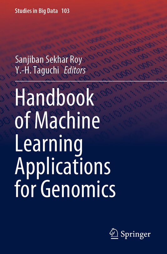 Front cover_Handbook of Machine Learning Applications for Genomics