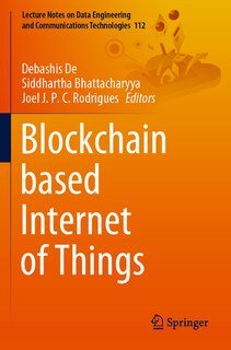 Front cover_Blockchain based Internet of Things